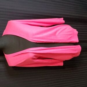 Old Navy 3/4 Sleeve Pink Cardigan Size Large